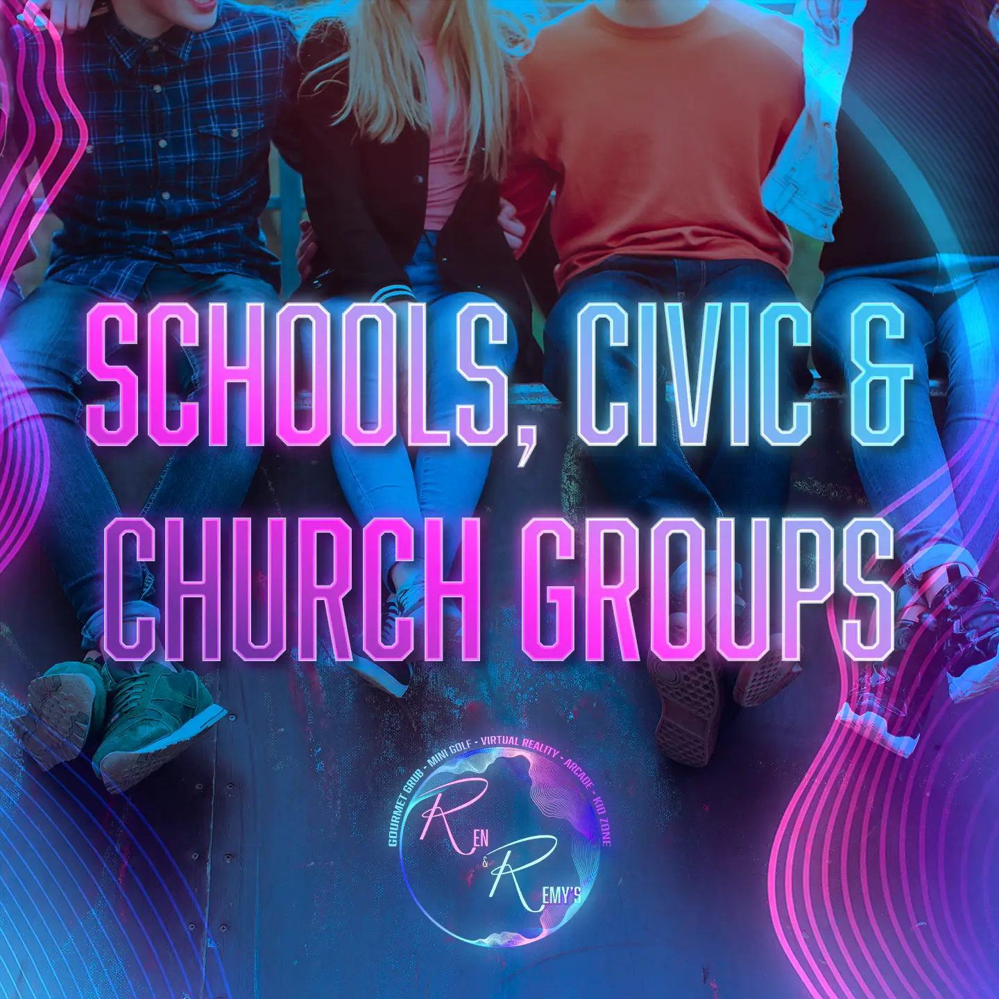 School group events at Ren & Remy's